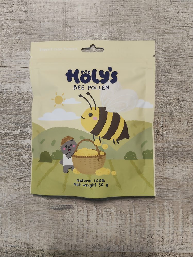 Holy's 蜂花粉商品照，大仔家