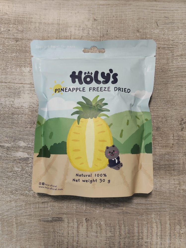 Holy's 鳳梨乾商品照，大仔家