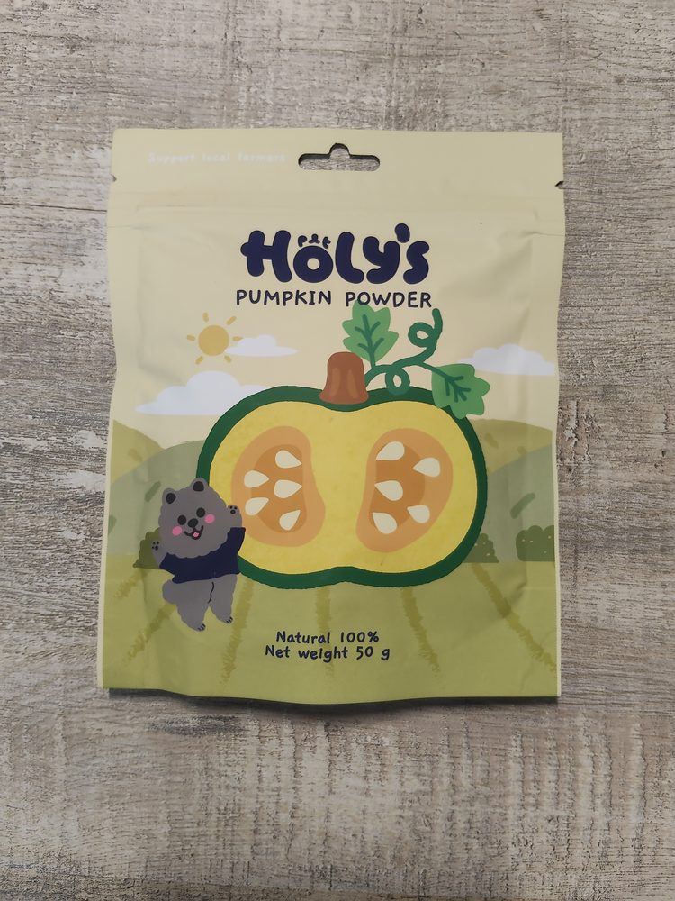Holy's 南瓜粉商品照，大仔家